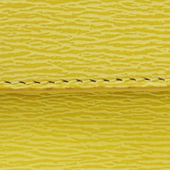 CELINE Trapeze Small Handbag 174683 yellow Calfskin Women - Picture 8 of 12